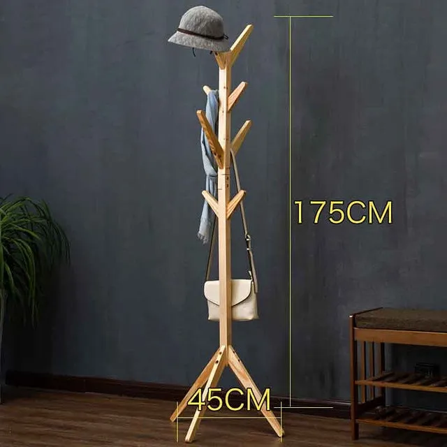 8 hook stylish clothes tree - available in different colours