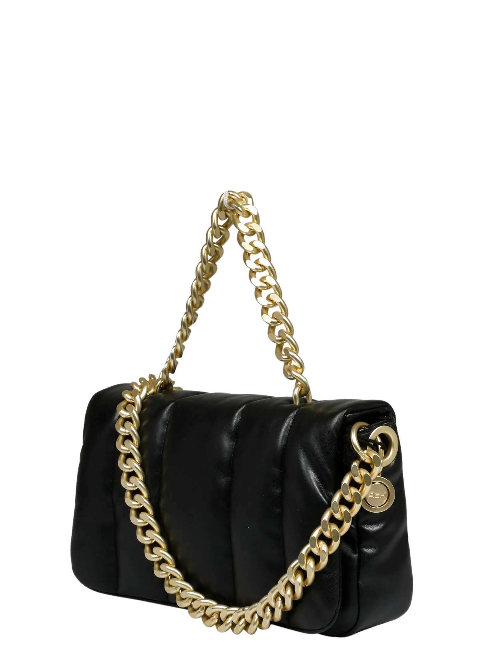 Ash Chain Flap Shoulder Bag