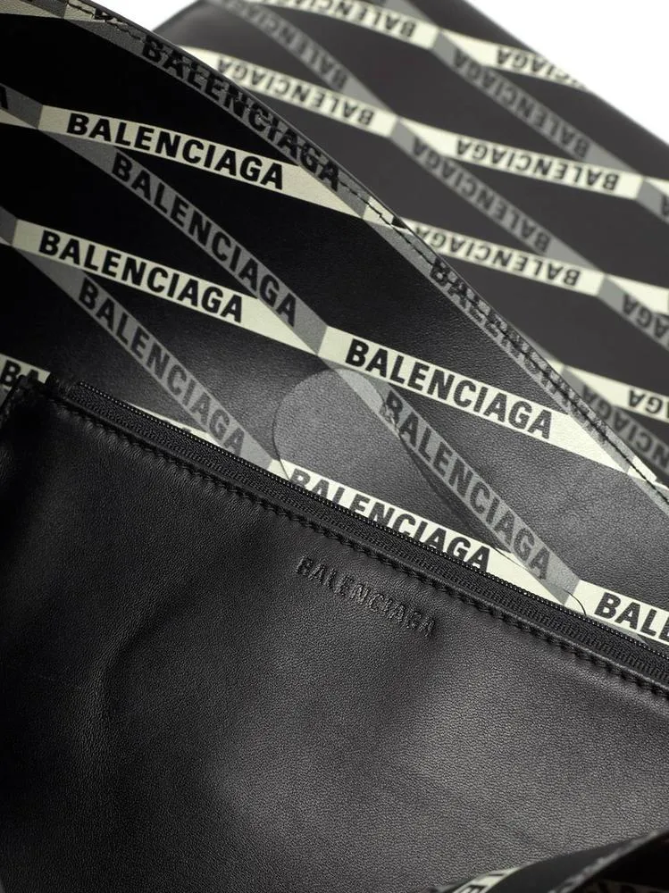 Balenciaga All Over Logo M Tote Bag