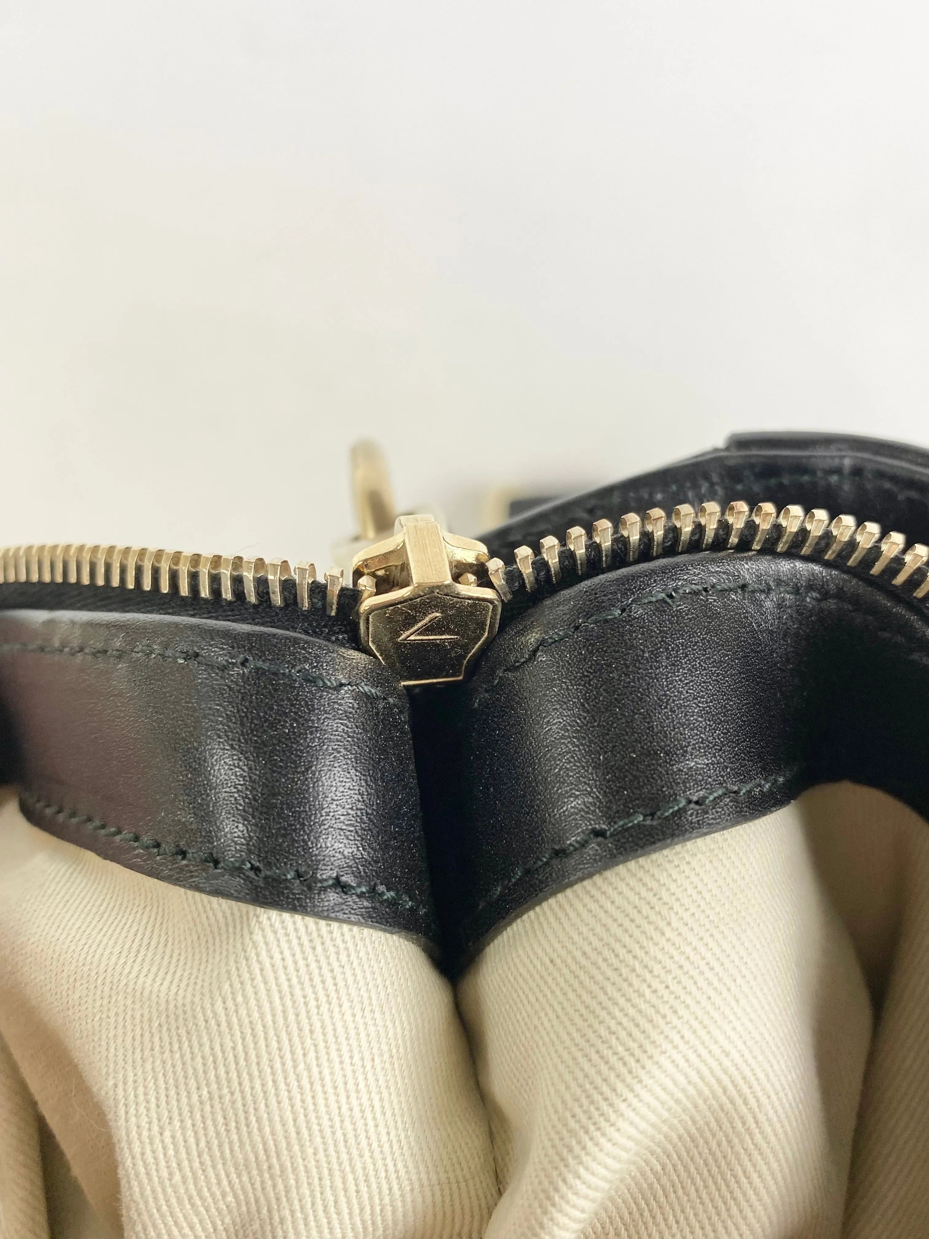 Bally Large Monochromatic Leather Tote Bag