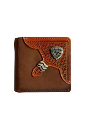 Bi-Fold Wallet - Basket Weave Overlay