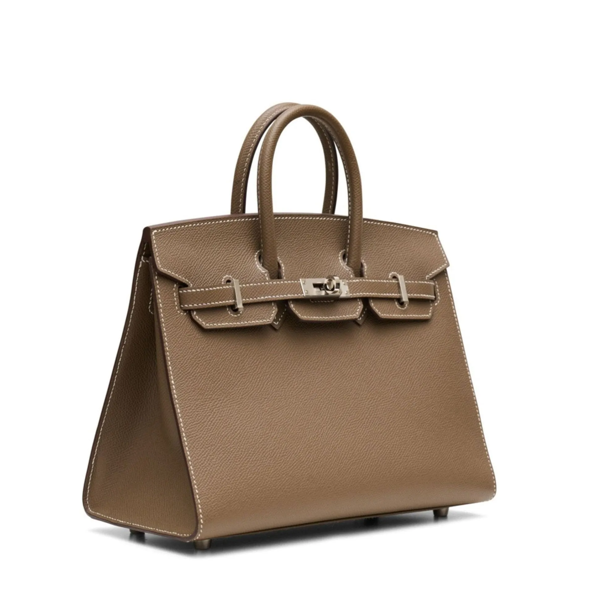 Birkin 25 Sellier Etoupe Epsom PHW