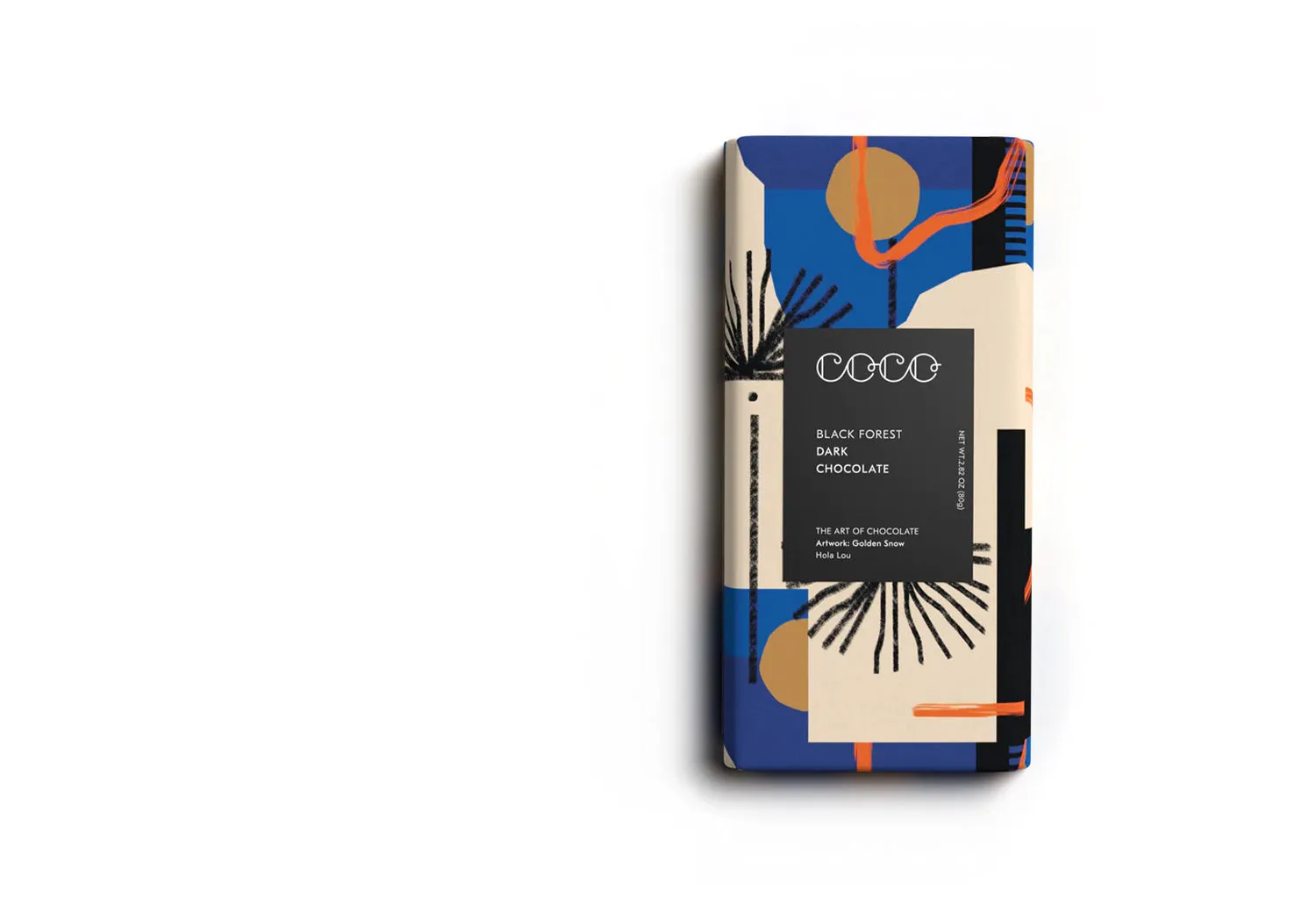 Black Forest Dark Chocolate Bar