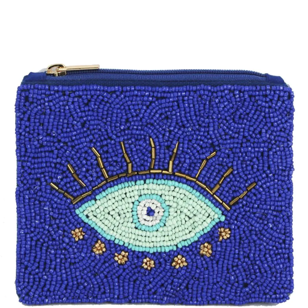 Blue Eye Coin Purse