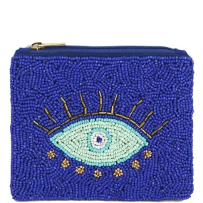 Blue Eye Coin Purse