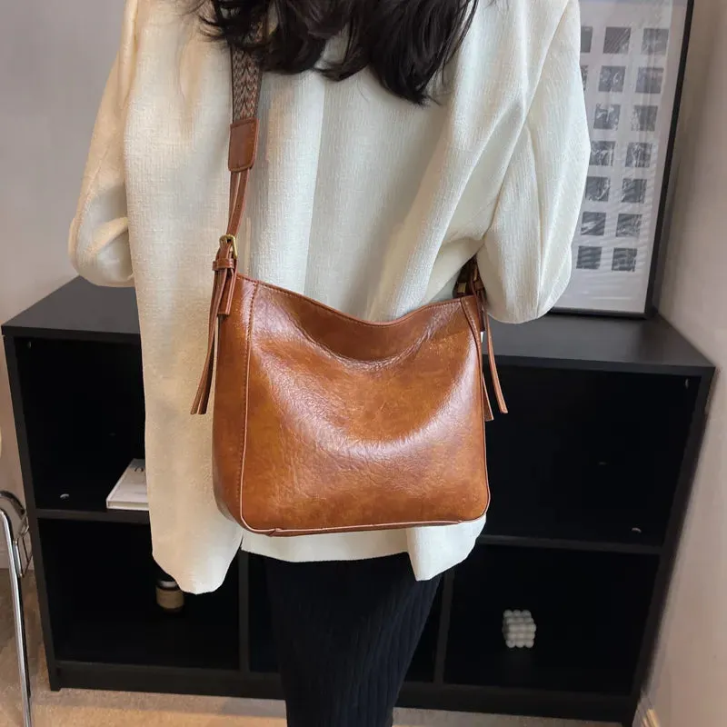 Bohemian Textured Large Capacity Tote Bag