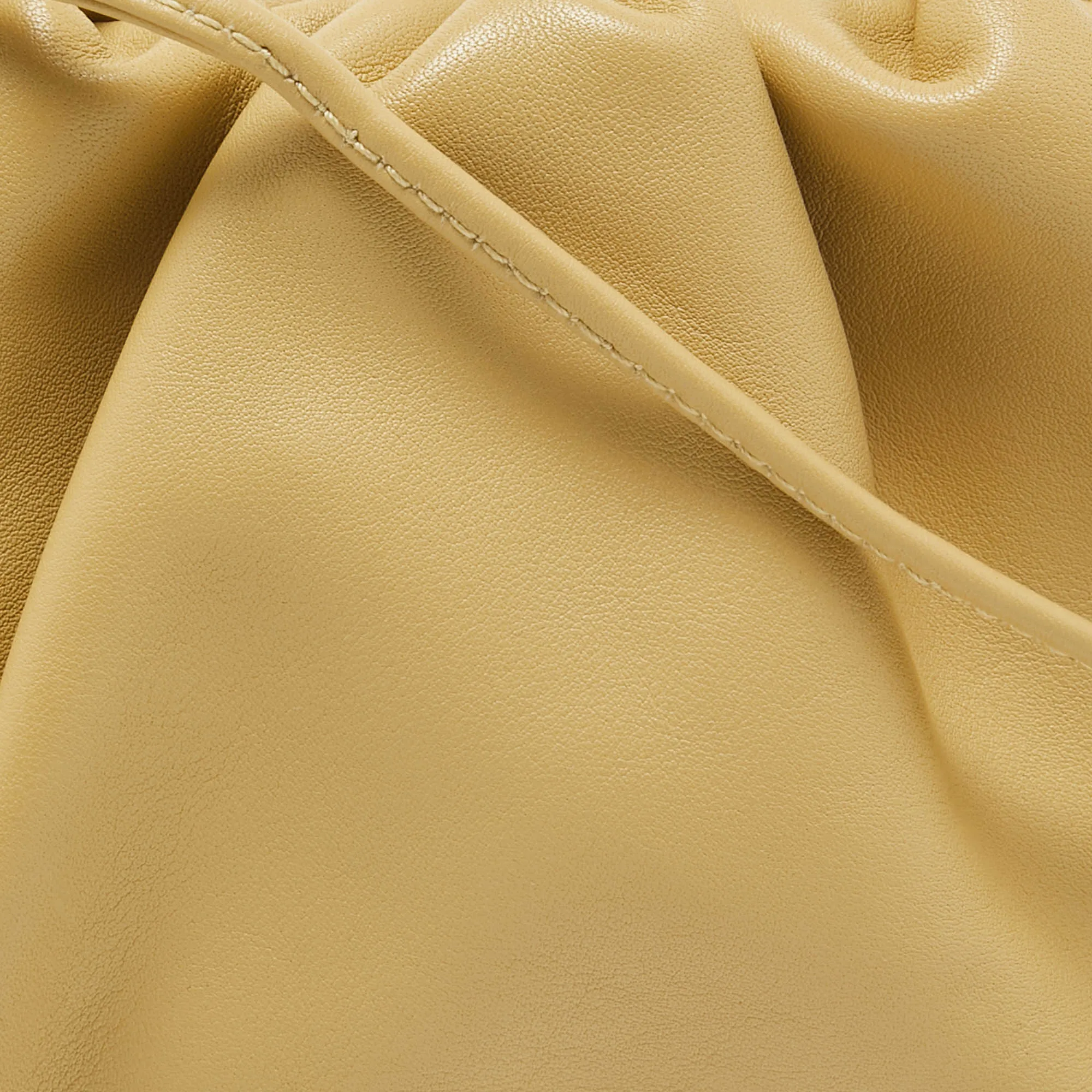 BOTTEGA VENETA Porridge Leather Mini The Pouch Bag