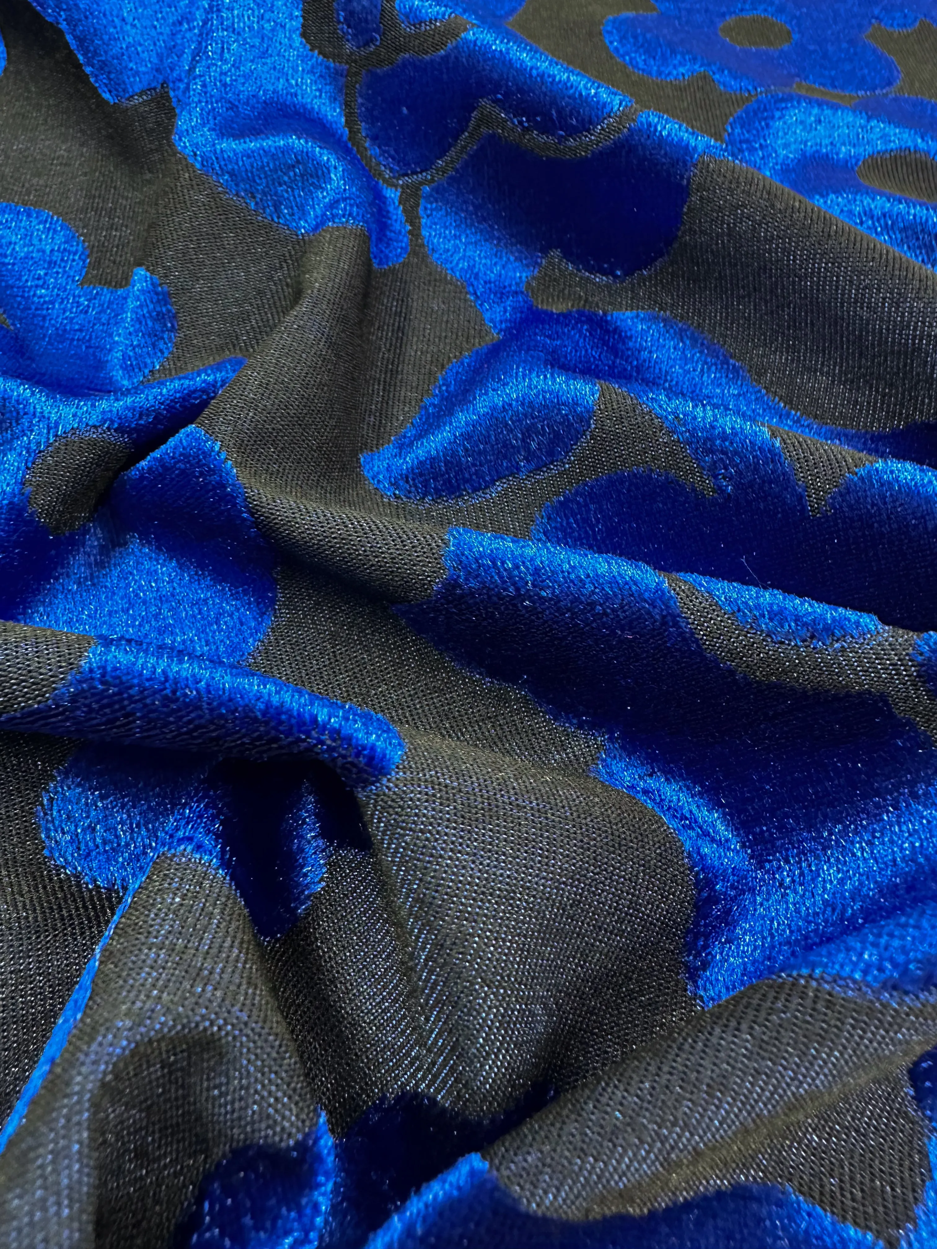 Burnout Velvet - Snorkel Blue - 155cm