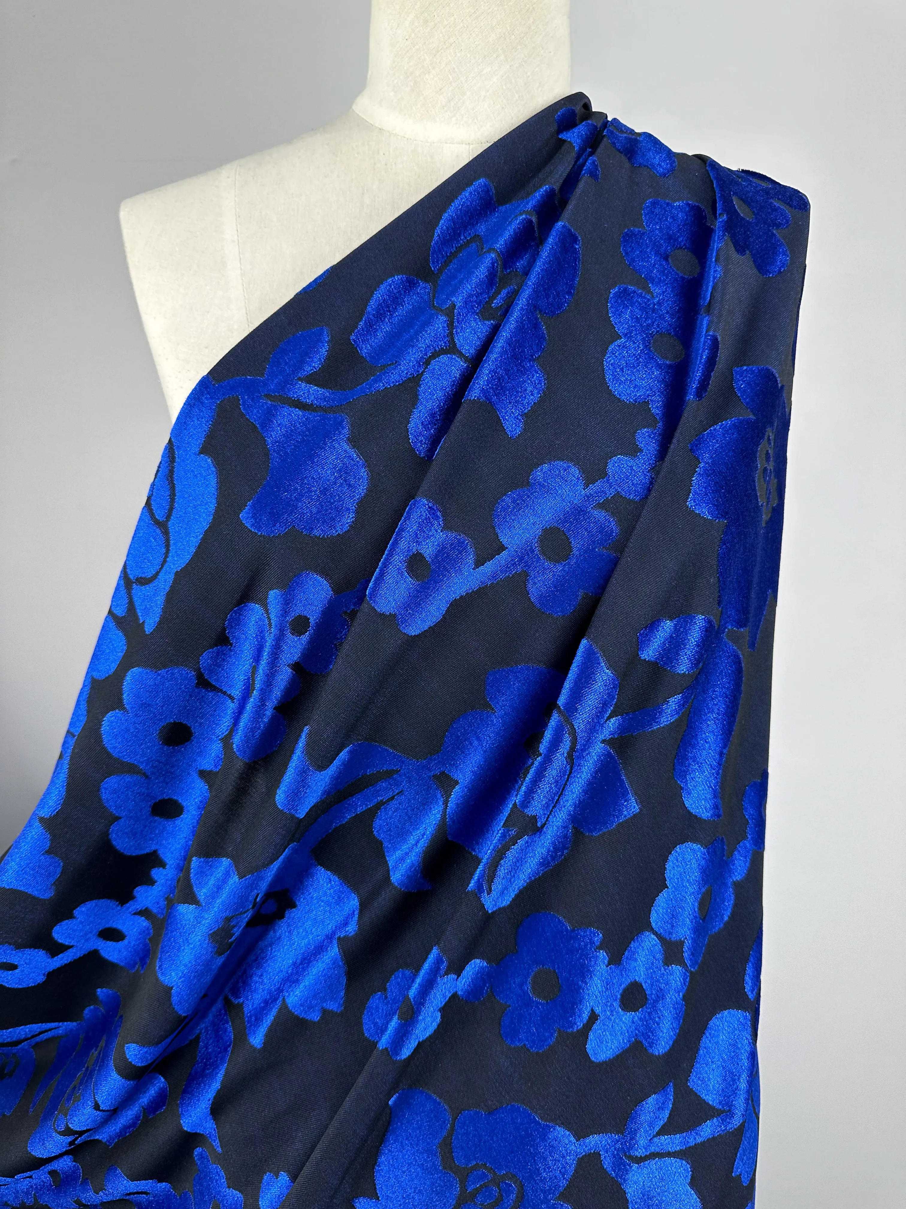 Burnout Velvet - Snorkel Blue - 155cm