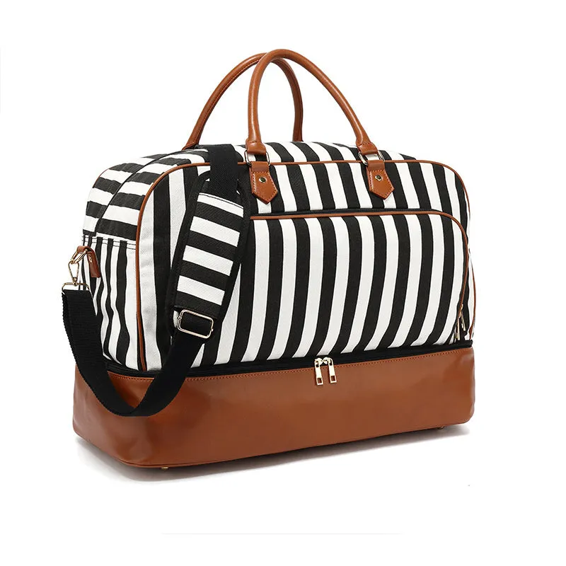 Canvas Duffle Bag Waterproof Canvas Travel Bag Stylish Gym Bag Gift For Her