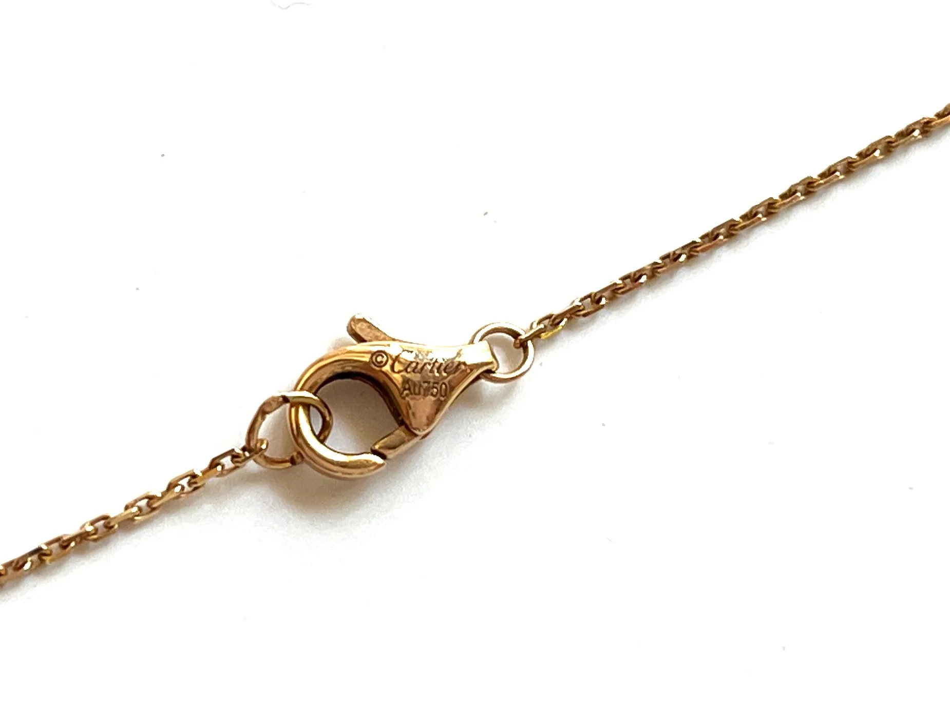 Cartier Amulette De Cartier XS Onyx Diamond Pendant Necklace