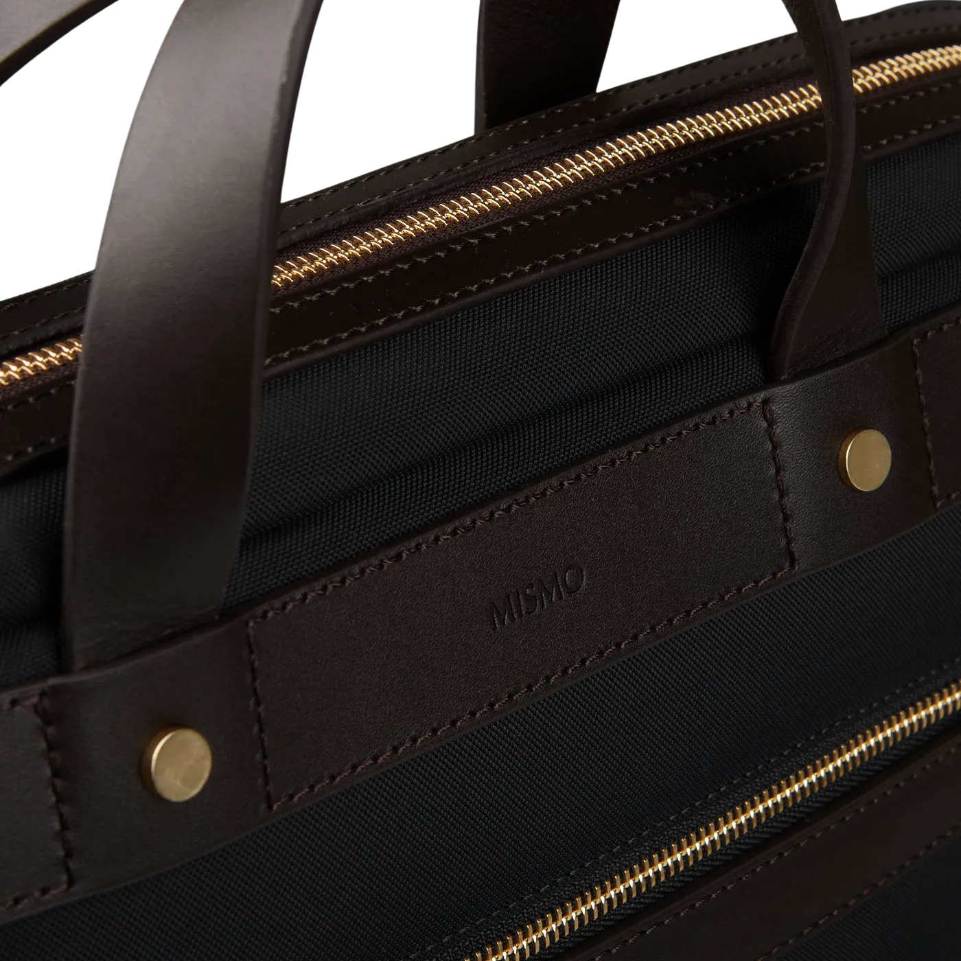Coal Black M/S Canvas Office Briefcase