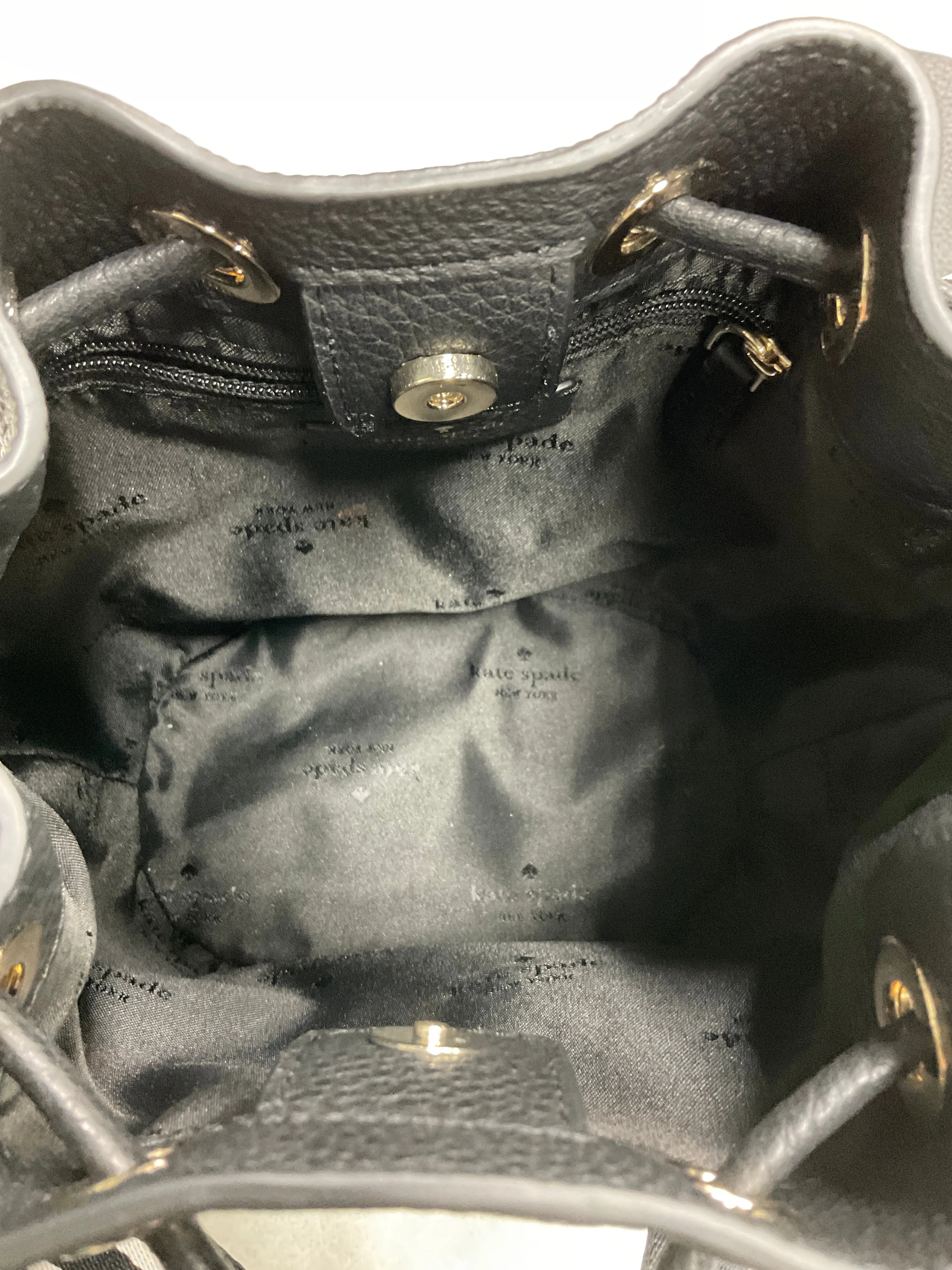 Crossbody Designer By Kate Spade In Black, Size:Small