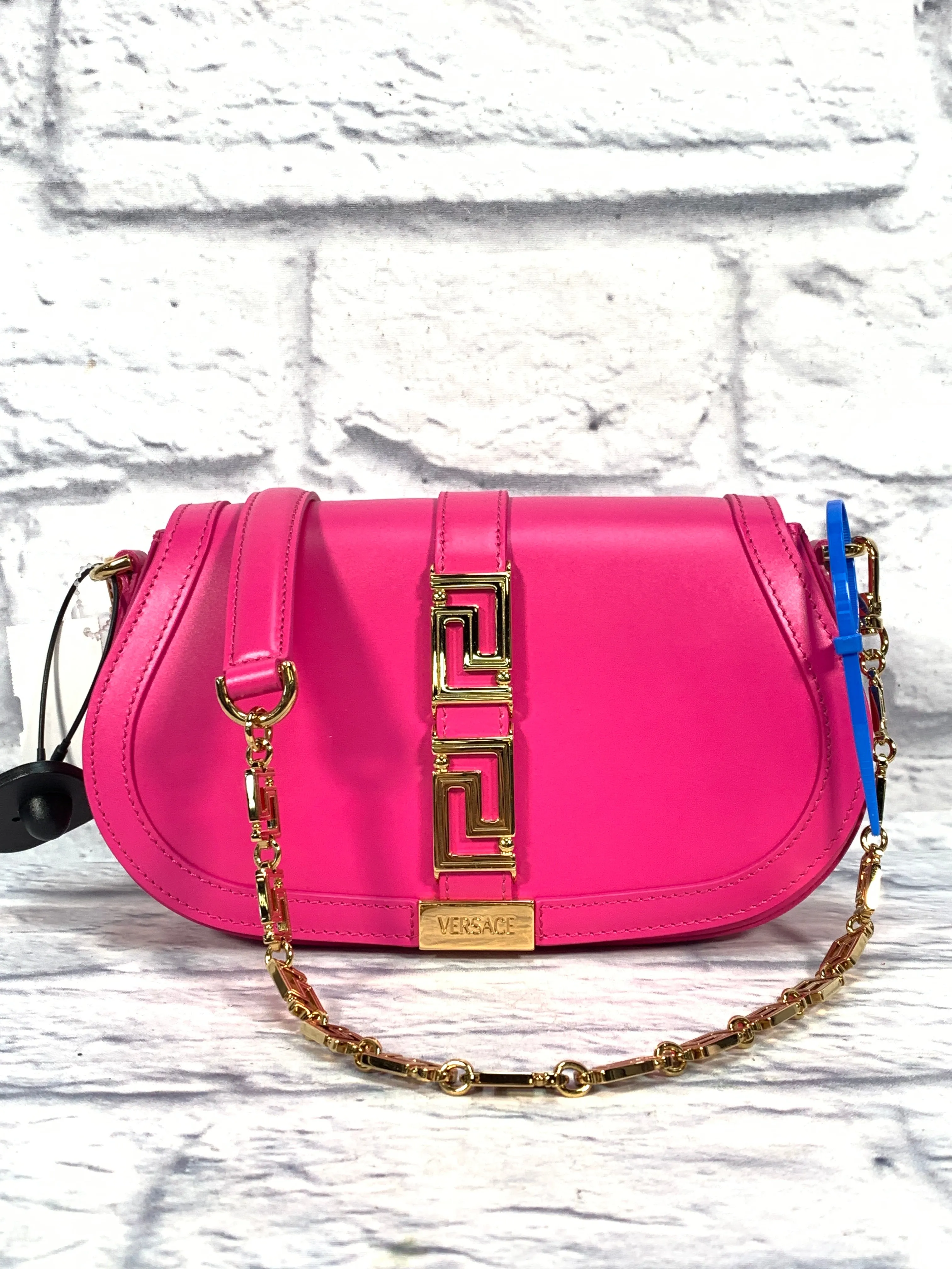 Crossbody Luxury Designer By Versace, Size: Small
