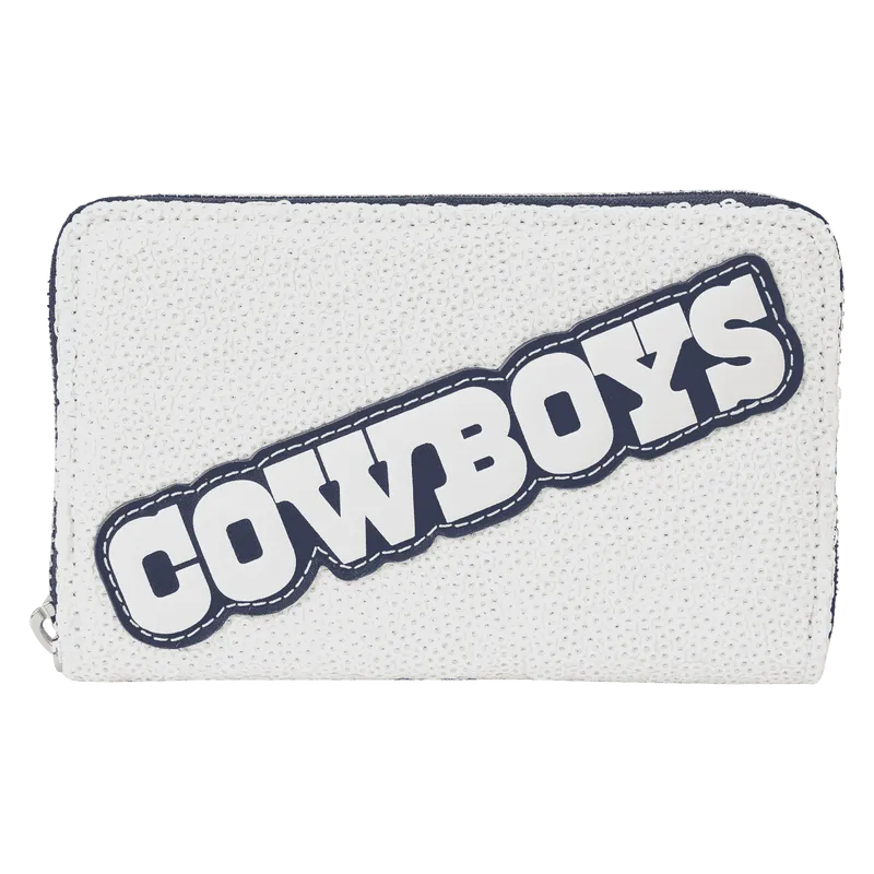 Dallas Cowboys - NFL Sequin Zip Around Wallet