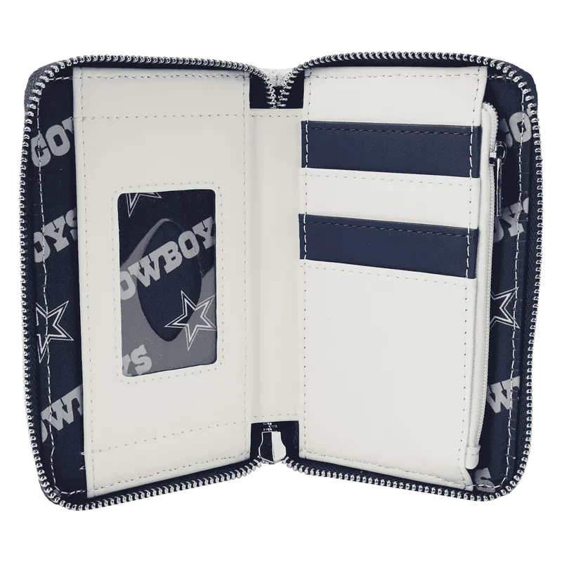 Dallas Cowboys - NFL Sequin Zip Around Wallet