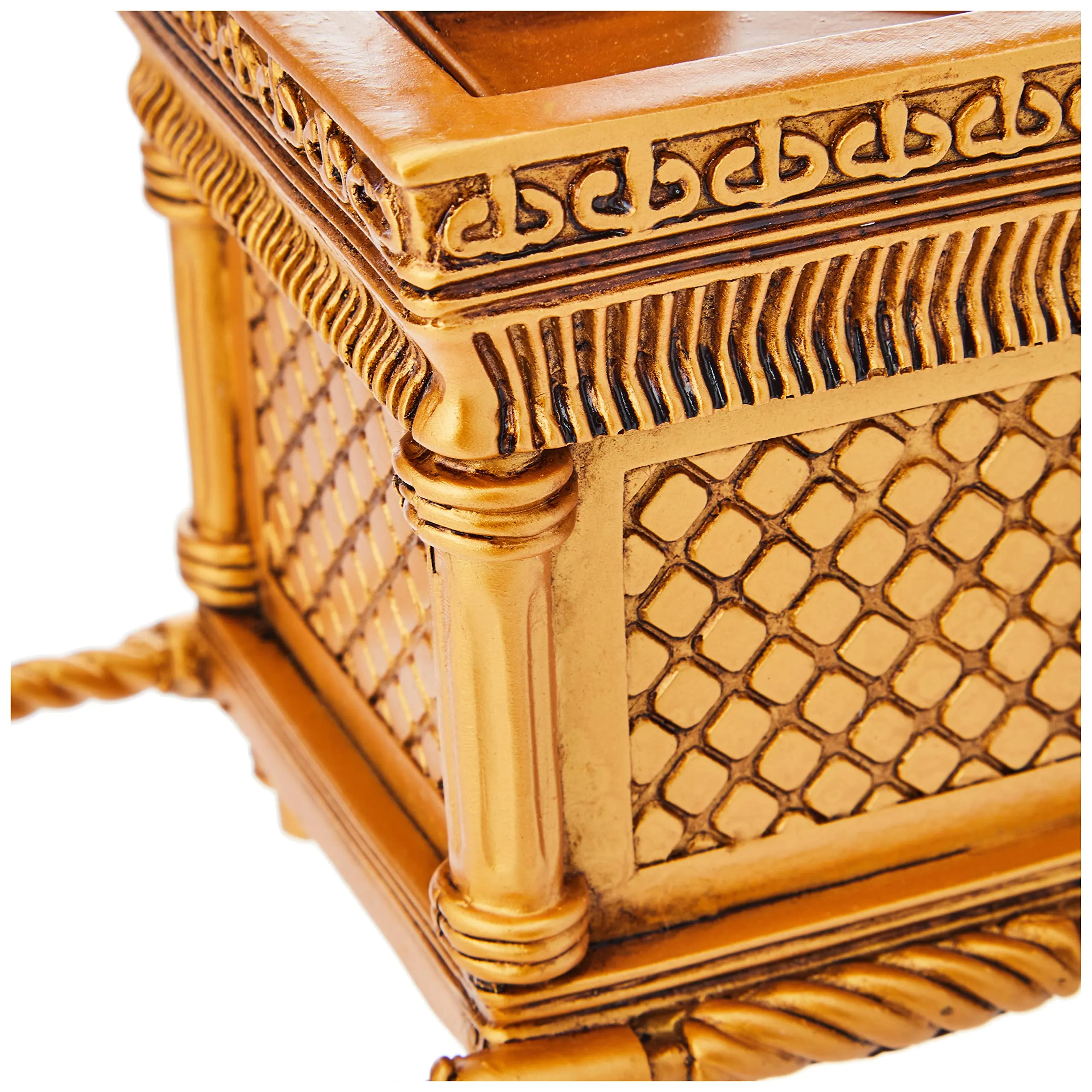 Design Toscano Plastic Inc Ark of The Covenant Statue (Gold, 11 Inch)