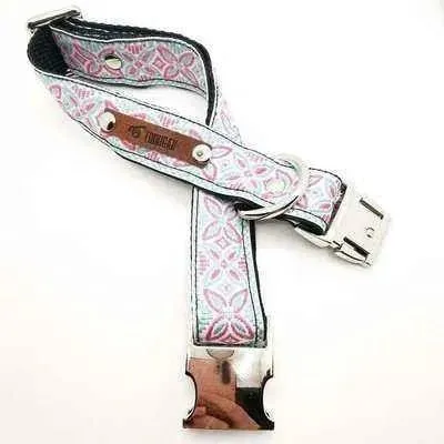 Designer Dog Collar with Free Personalisation & Adjustable Size