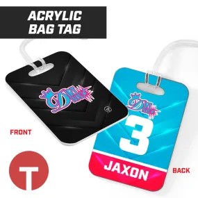Dirt Divas - Hard Acrylic Bag Tag