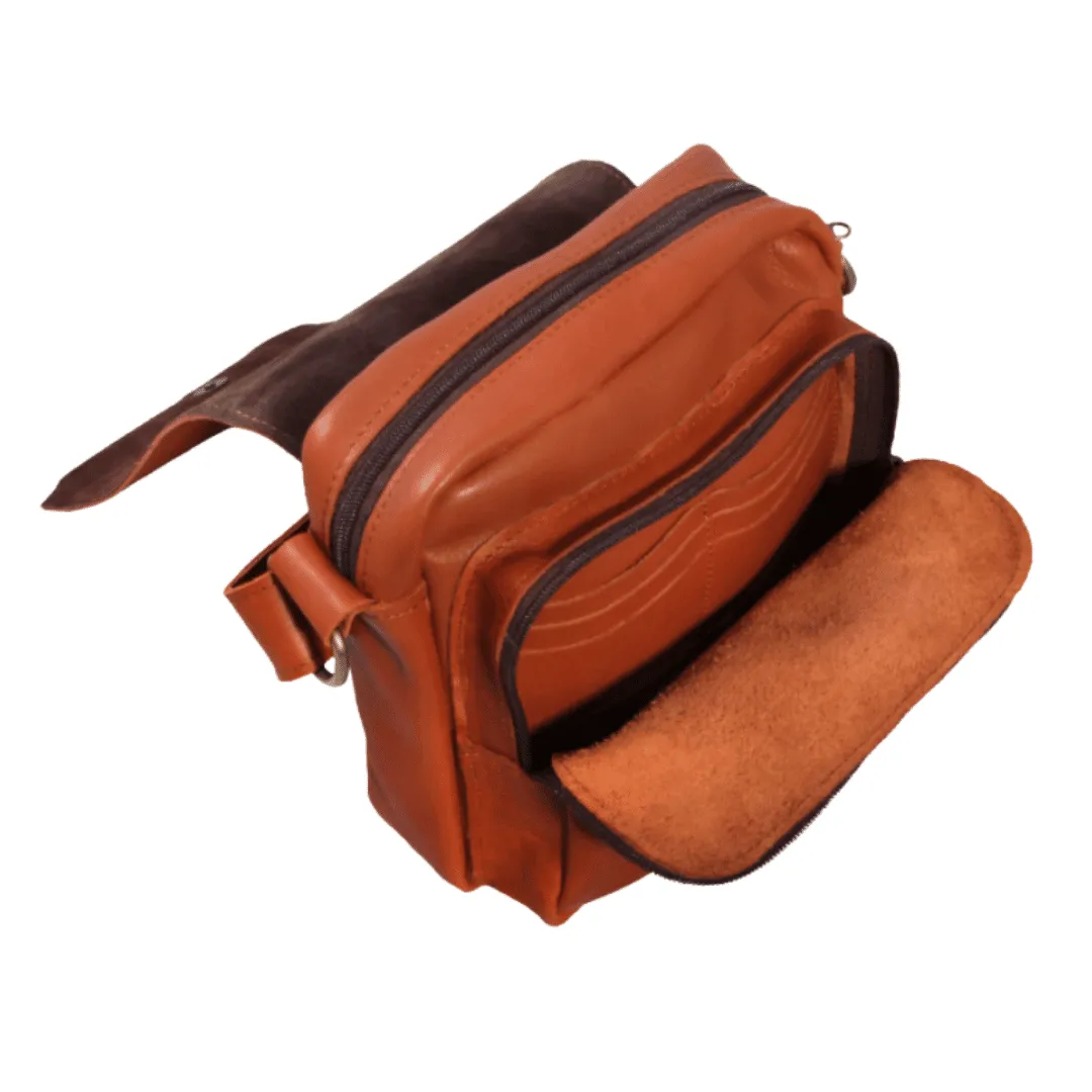 East Coast Messenger Leather Bag