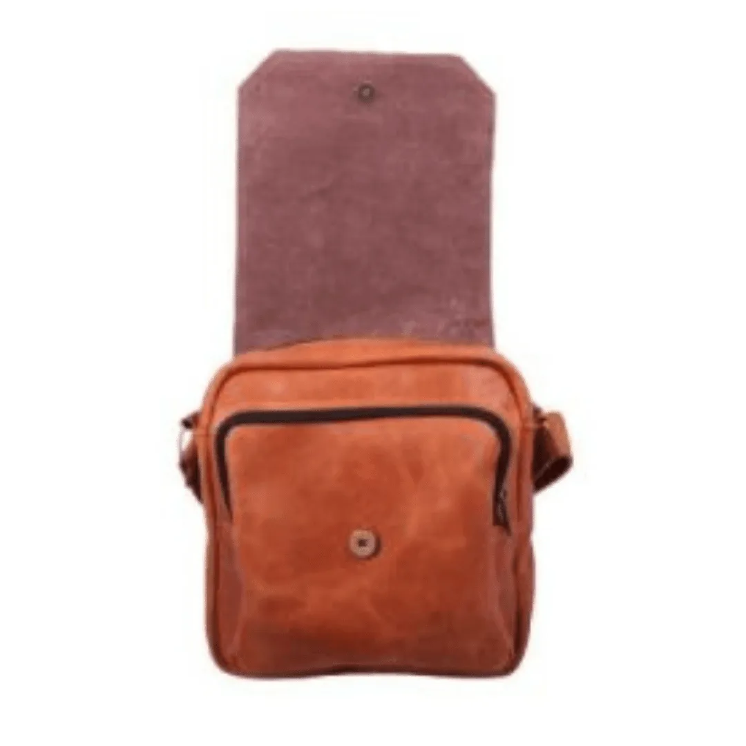East Coast Messenger Leather Bag