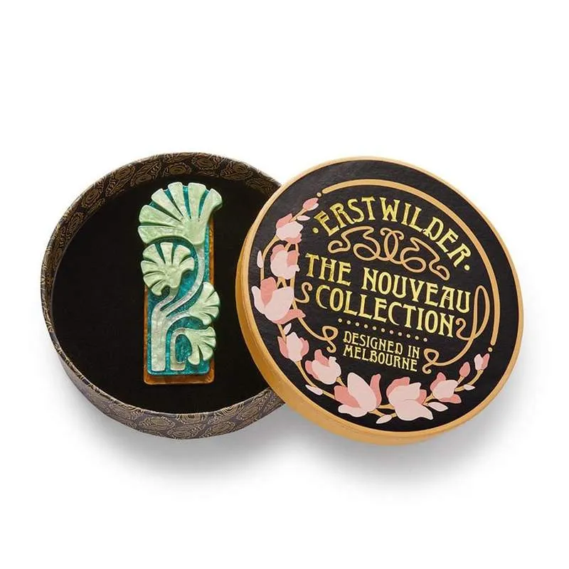 Erstwilder - Fronds and Fortune Brooch - Art Nouveau 2.0 (2021)