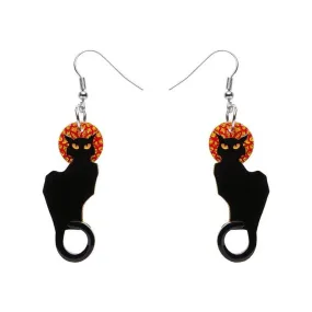 Erstwilder - Le Chat Noir Earrings - Art Nouveau 2.0 (2021)