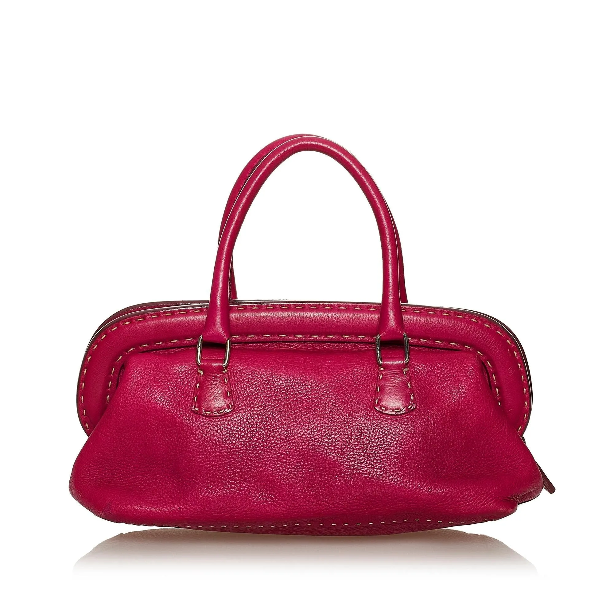 Fendi Selleria Leather Handbag (SHG-ljwxiR)