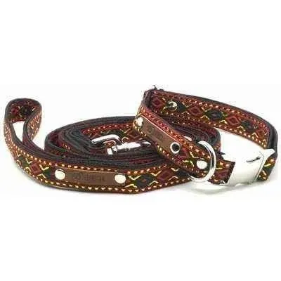 Finnigan's Handmade Durable Designer Dog Collar No.28m