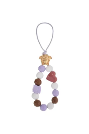 Floral Medusa Pearl Bag Charm