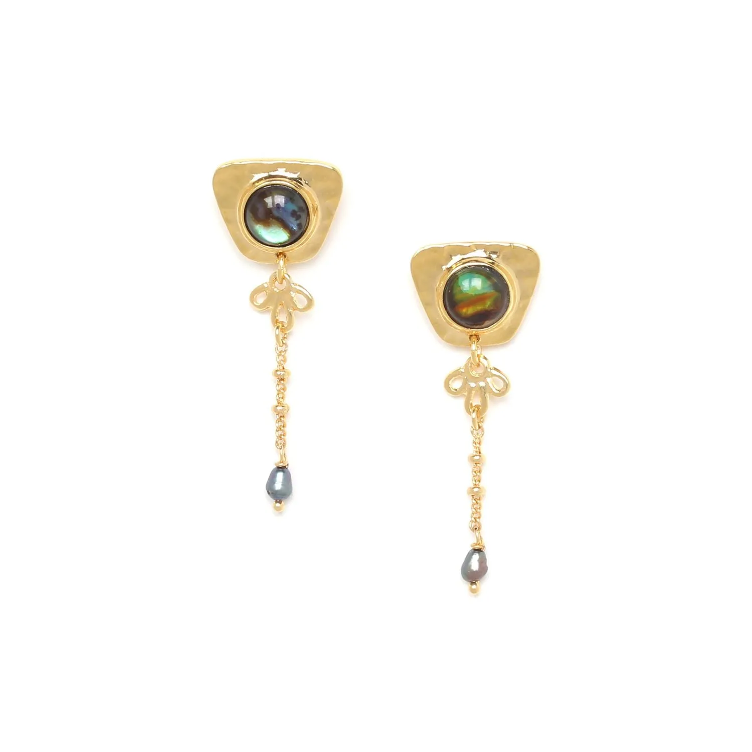 Frank Herval Laura Long Chain Earings