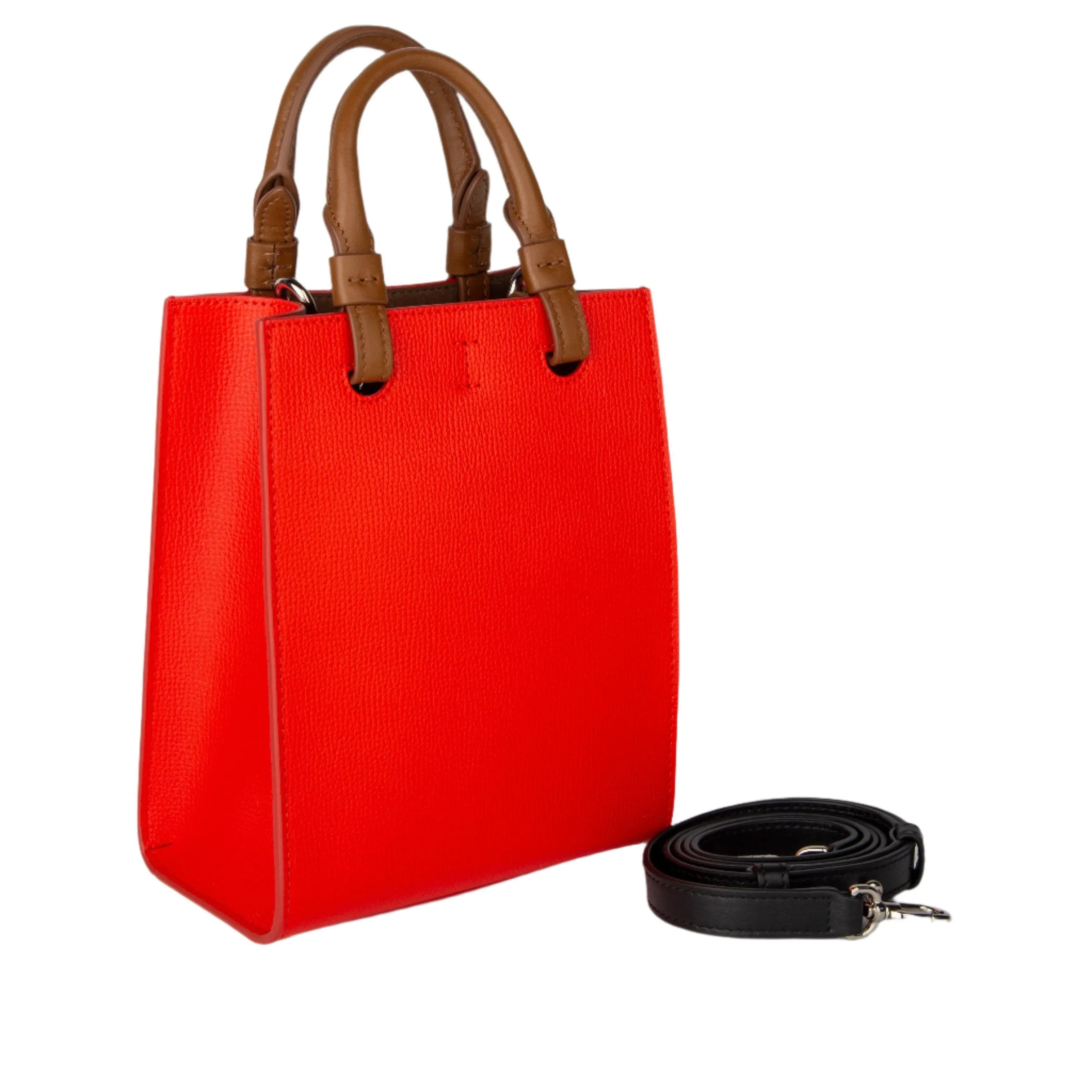 Furla Varsity Style Mini Tote Crossbody - Spritz   Greige