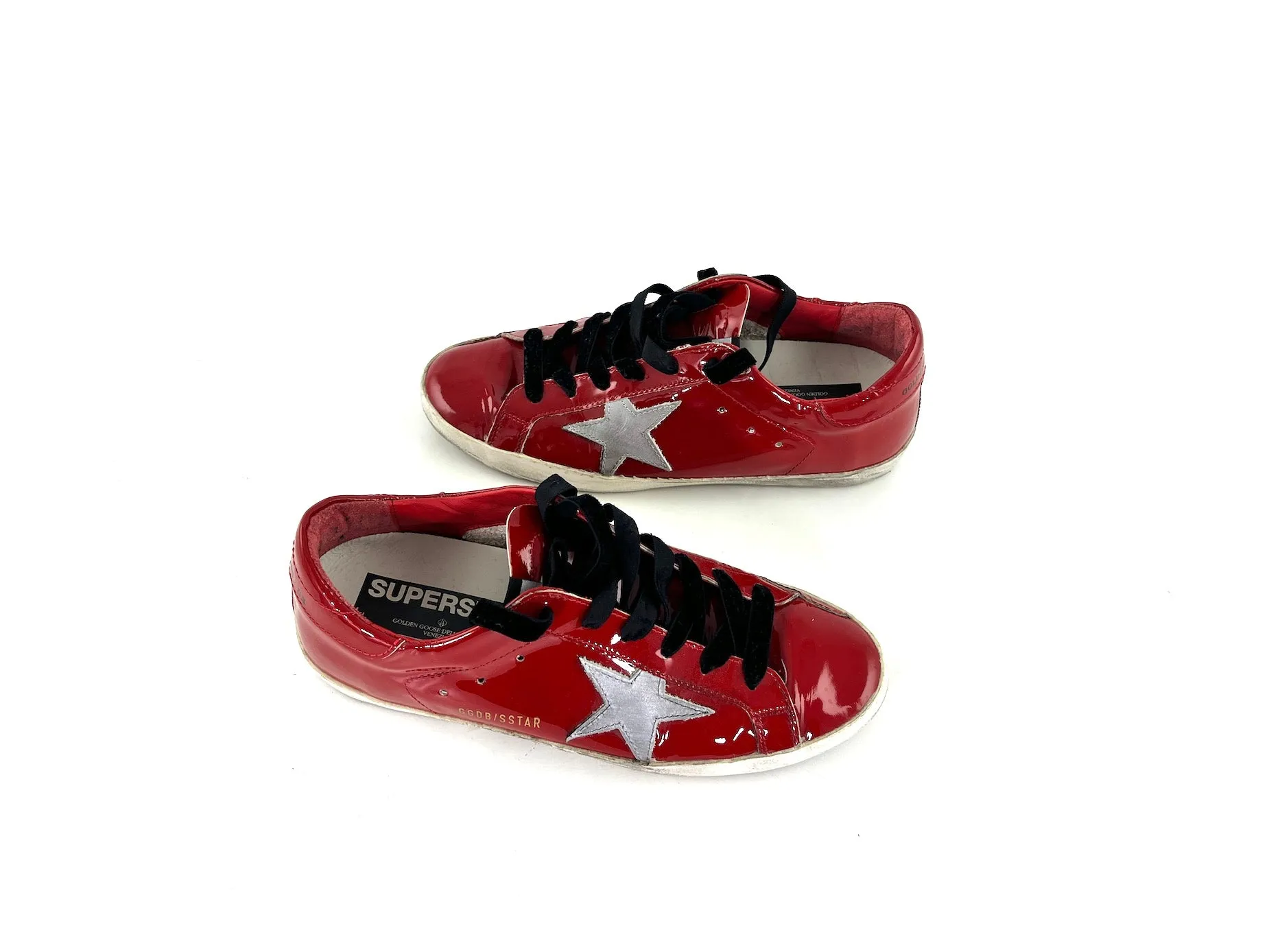 GOLDEN GOOSE Superstar Red Sneakers 40