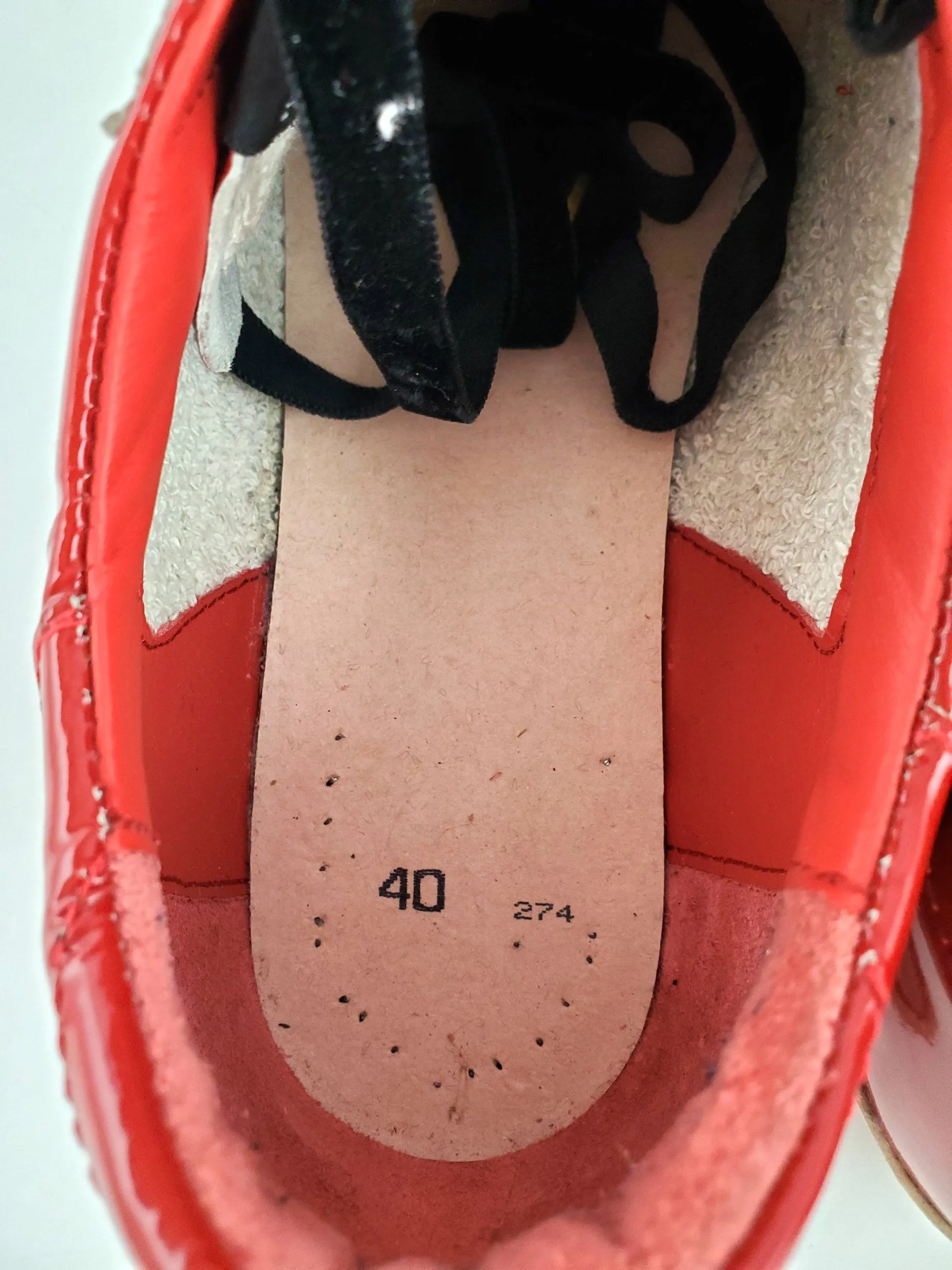 GOLDEN GOOSE Superstar Red Sneakers 40