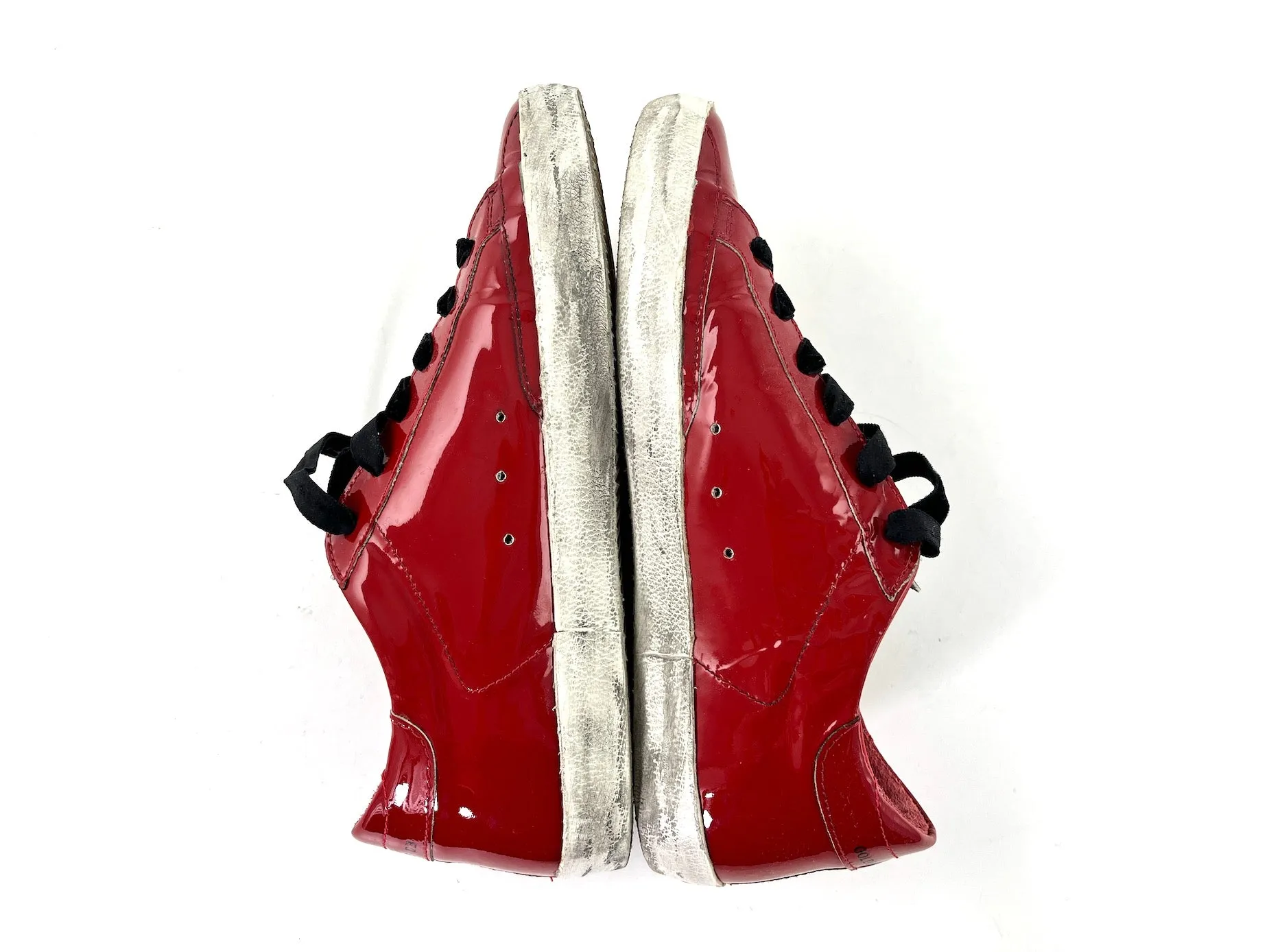 GOLDEN GOOSE Superstar Red Sneakers 40