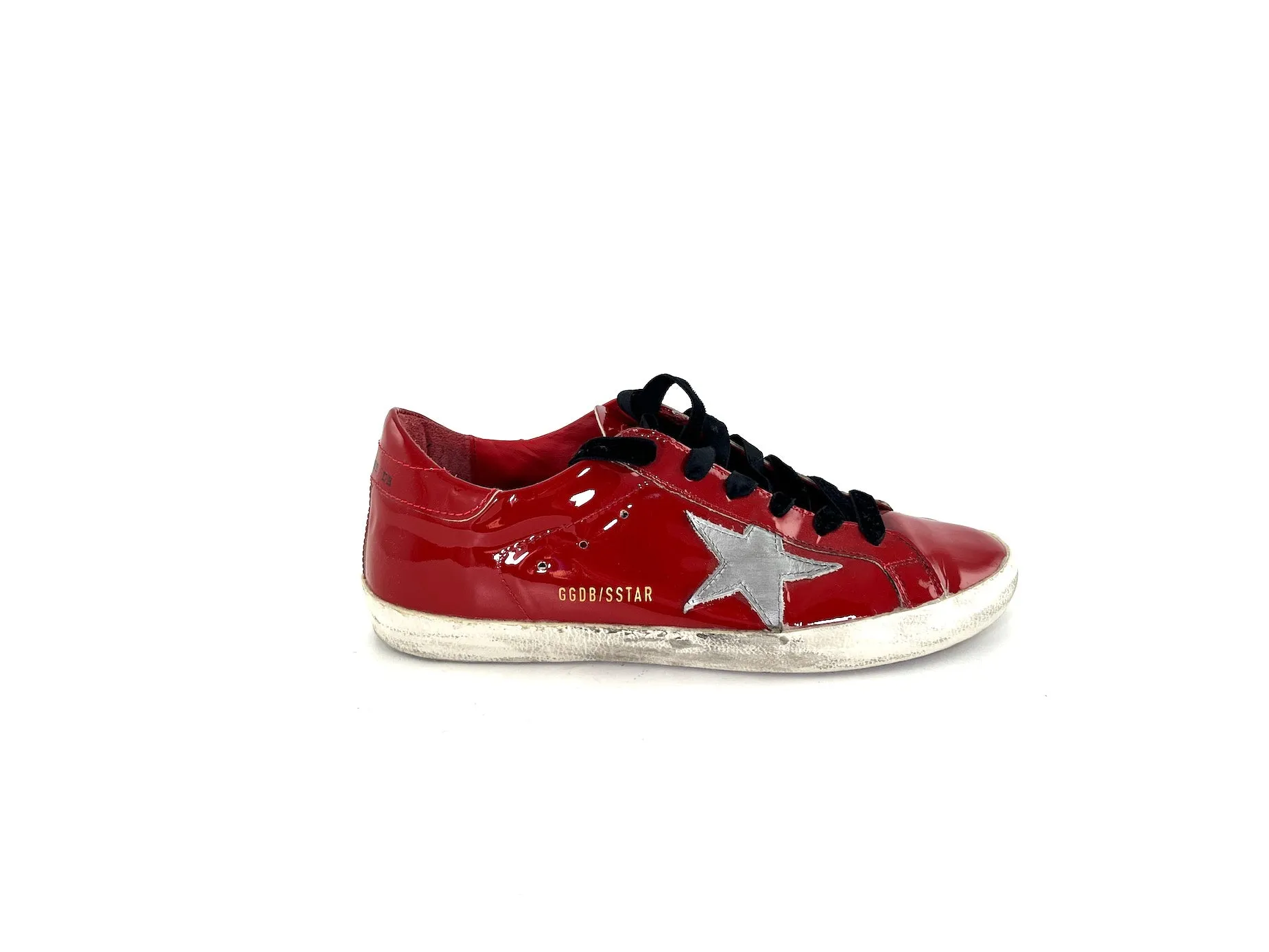 GOLDEN GOOSE Superstar Red Sneakers 40