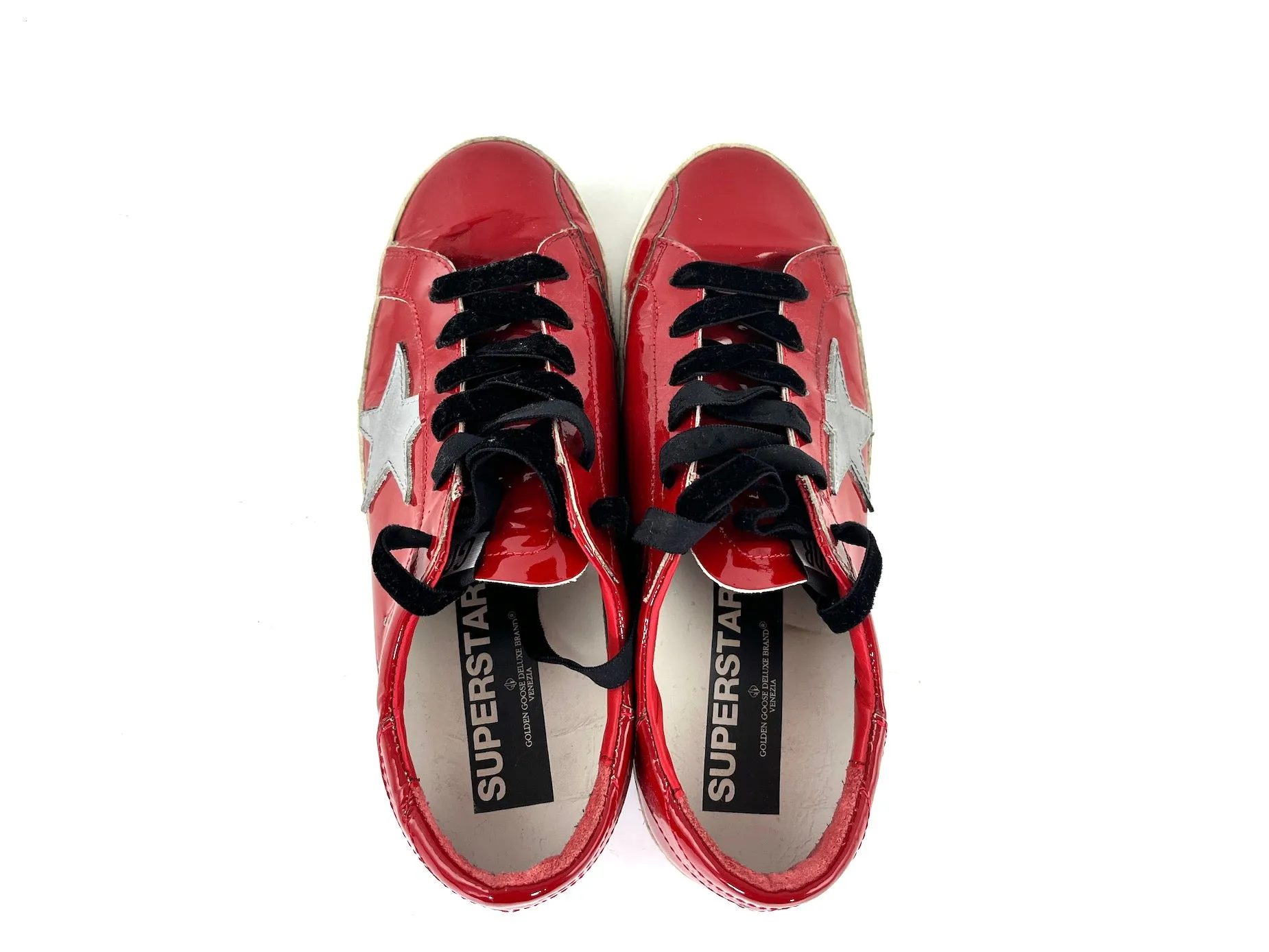 GOLDEN GOOSE Superstar Red Sneakers 40
