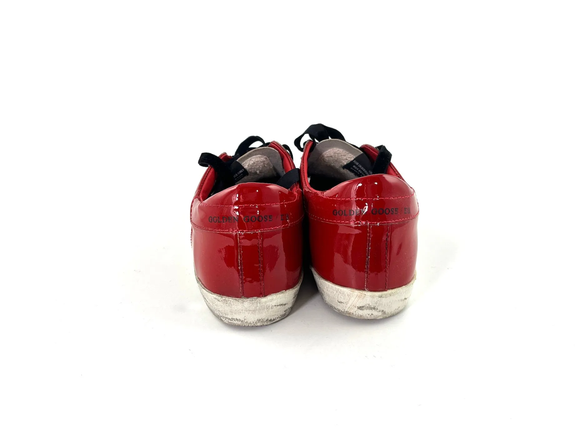 GOLDEN GOOSE Superstar Red Sneakers 40