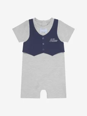 Guess Baby Boys Shortie - Cotton Waistcoat Shortie