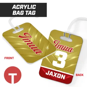 IMUA - Hard Acrylic Bag Tag