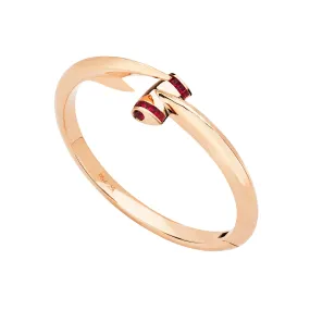 Jewels Verne Hammerhead Bangle Rose Gold