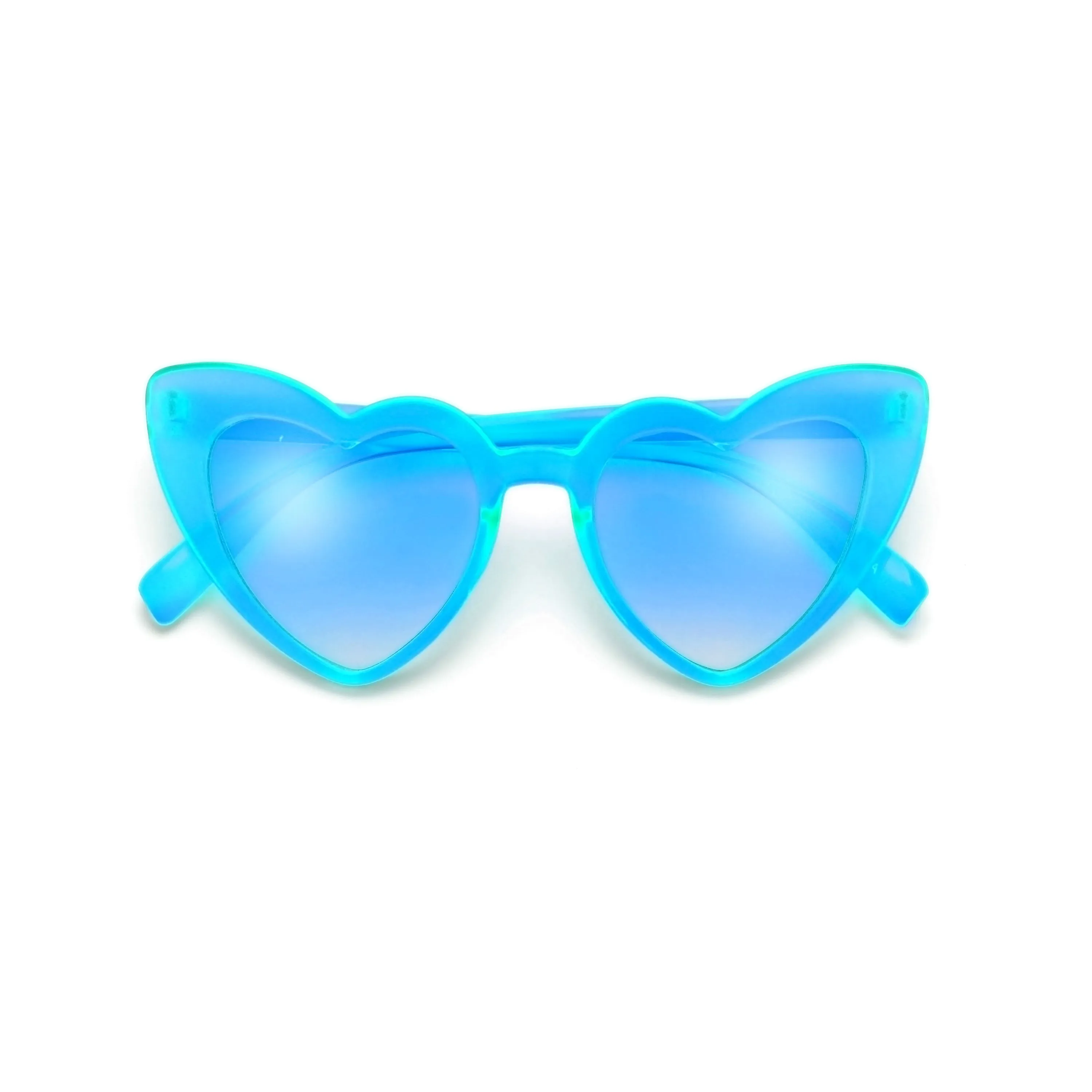 Kids Adorable High Tip Cute Heart Sunglasses