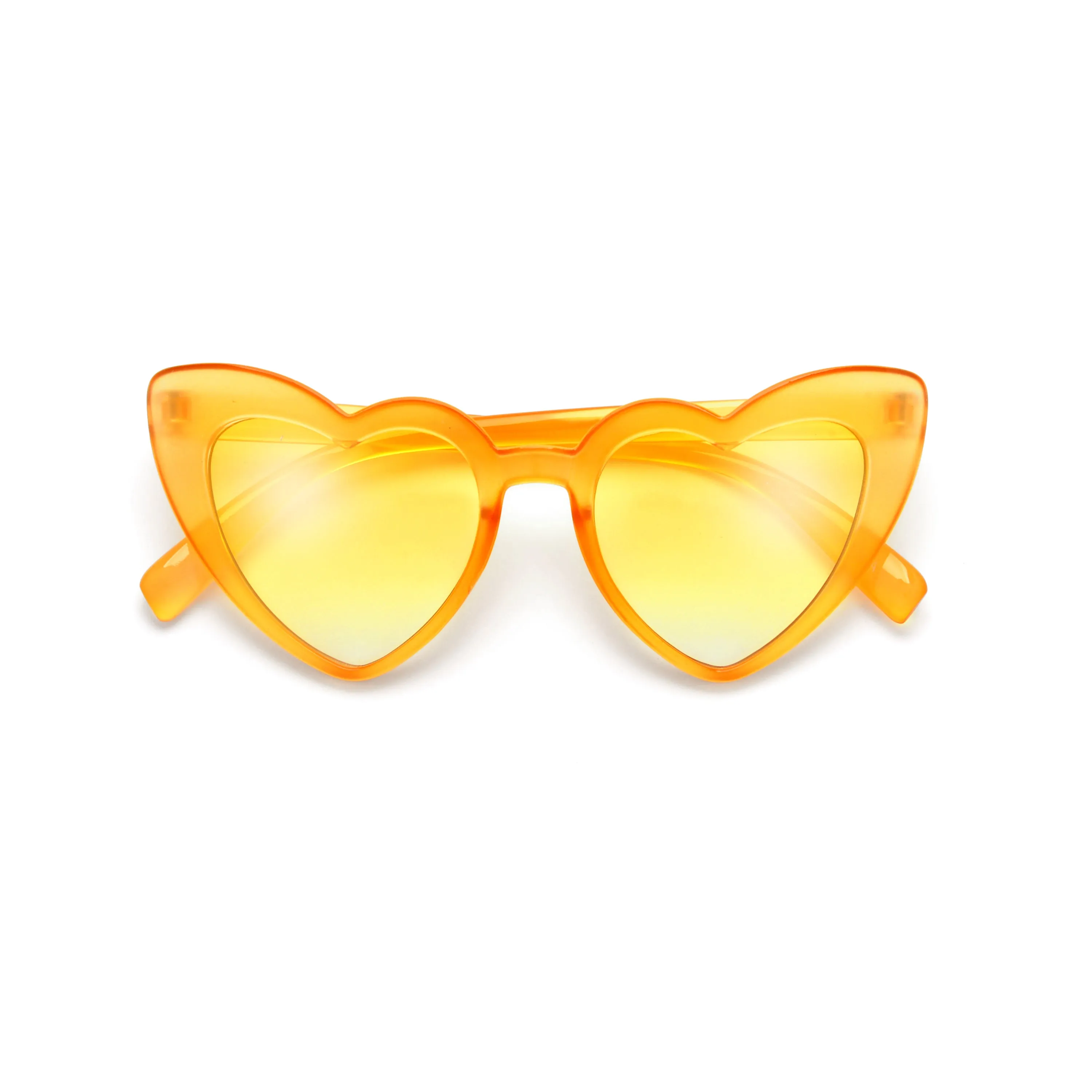 Kids Adorable High Tip Cute Heart Sunglasses