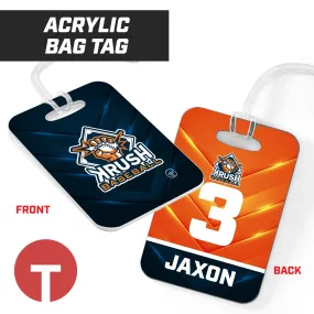 Krush Baseball - Hard Acrylic Bag Tag