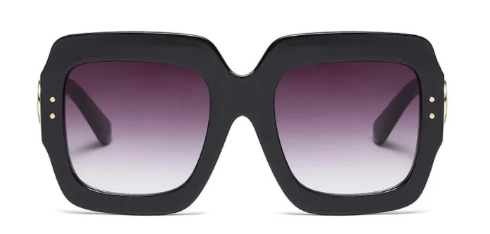 Ladies Ultra Chic Square Designer Sunglasses