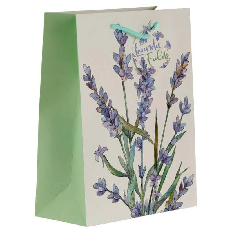 Lavender Fields Design Gift Bag 26 x 12 x 33cm - Large