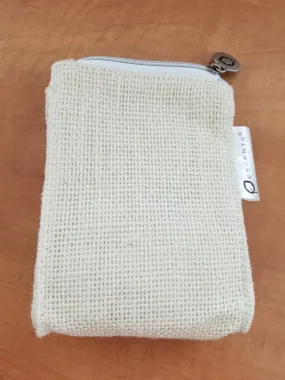 Medium Jute Bag With Zipper