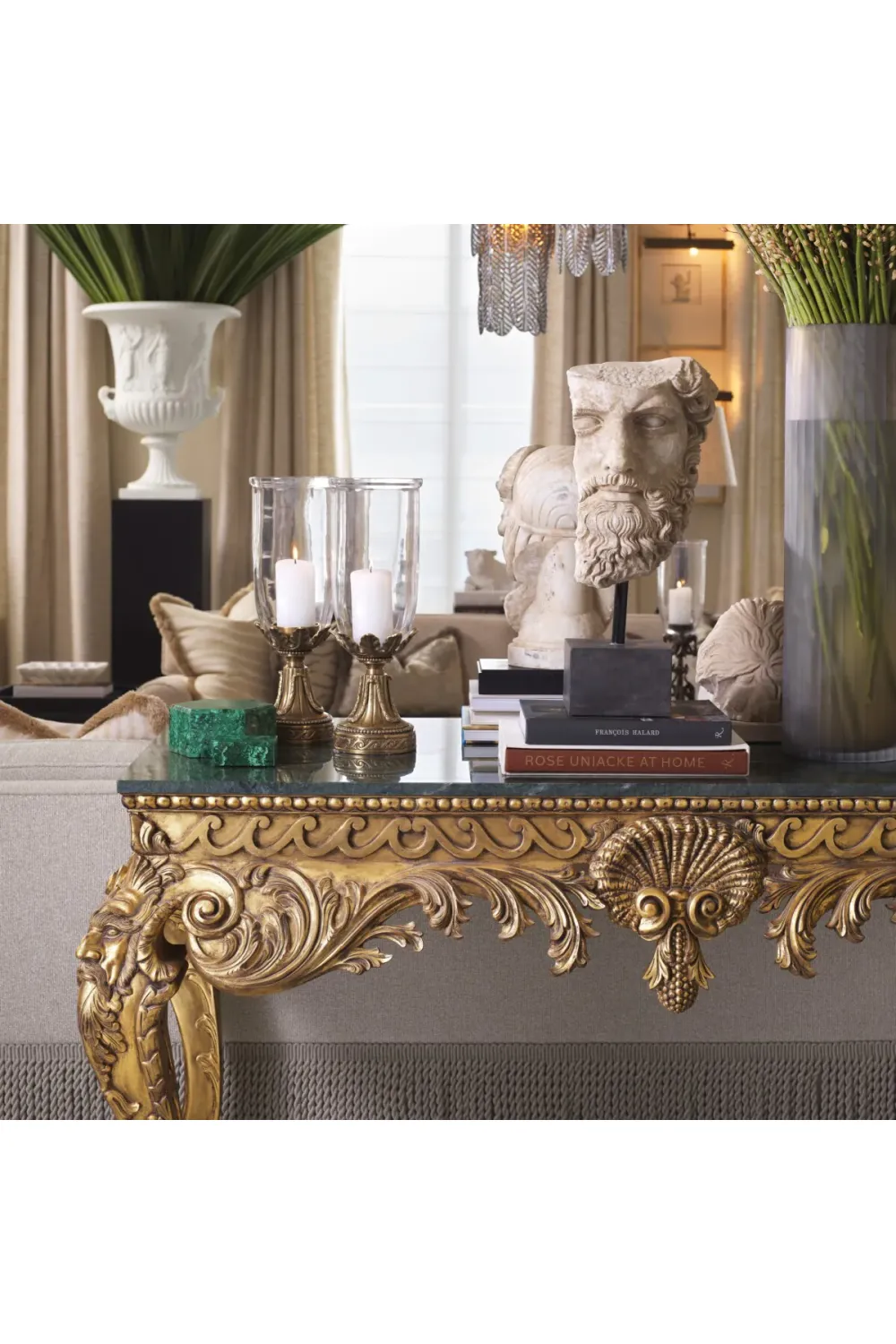 Mid-Century Gold Console Table | Met x Eichholtz  Matthias