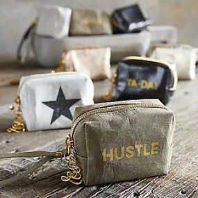 Mini Pouch - Gunmetal "Ta-Day"