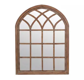Modern Art & Craft's® Decorative & Hand Crafted Wooden Wall Decor/Wall Panel/Wall Frame/Mirror frame/Wall Hanging for Living Room/Bedroom/Hallway/Office (Size - 36x24 inch) (Brown)